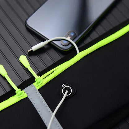 Waterproof Running Hiking Sport Bum Bag Travel Money Phone Belt Waist Zip Pouch.