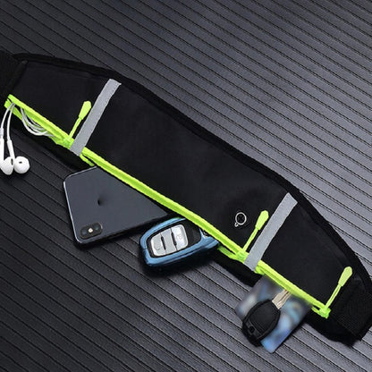 Waterproof Running Hiking Sport Bum Bag Travel Money Phone Belt Waist Zip Pouch.