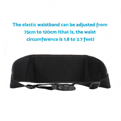 Waterproof Running Hiking Sport Bum Bag Travel Money Phone Belt Waist Zip Pouch.