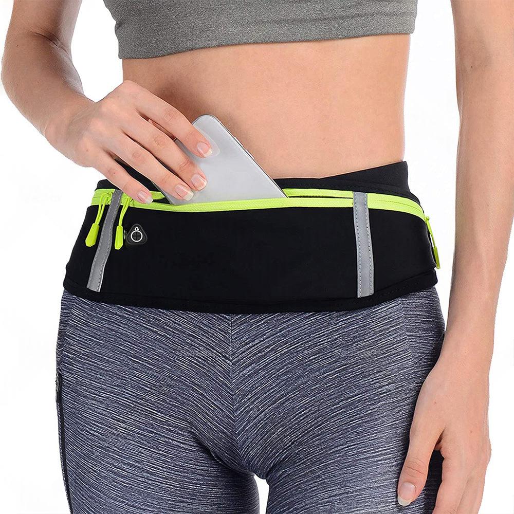 Waterproof Running Hiking Sport Bum Bag Travel Money Phone Belt Waist Zip Pouch.