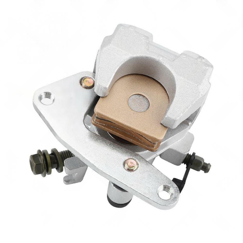 Front LeftRight BRAKE CALIPER with Brake Pads Set Fit For YAMAHA KODIAK 400 450.
