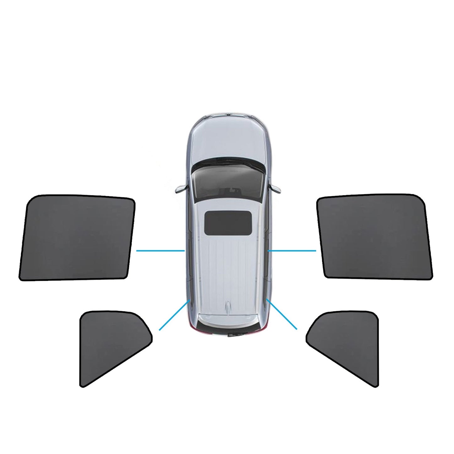 Magnetic Mesh Sun Blind Suitable for Volvo XC40