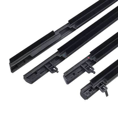 4x Window Door Belt Weather Strips Suitable For Honda Civic 2006-2011