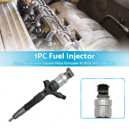 Diesel Fuel Injector Suitable for Toyota Hilux Fortuner KUN26 1KD-FTV D4D 3. 0L.