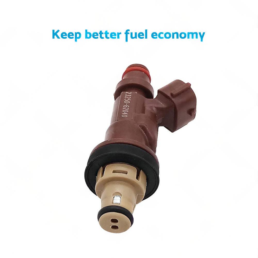 6PCS Fuel Injectors Suitable For Toyota Hilux Prado 5VZ-FE V6 3. 4L 23250-62040.