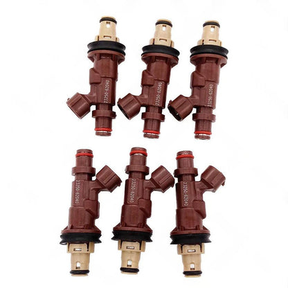 6PCS Fuel Injectors Suitable For Toyota Hilux Prado 5VZ-FE V6 3. 4L 23250-62040.