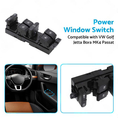 1J4959857C RH Power Window Switch Suitable For VW Golf Jetta Bora MK4 Passat.