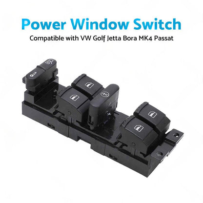 1J4959857C RH Power Window Switch Suitable For VW Golf Jetta Bora MK4 Passat.