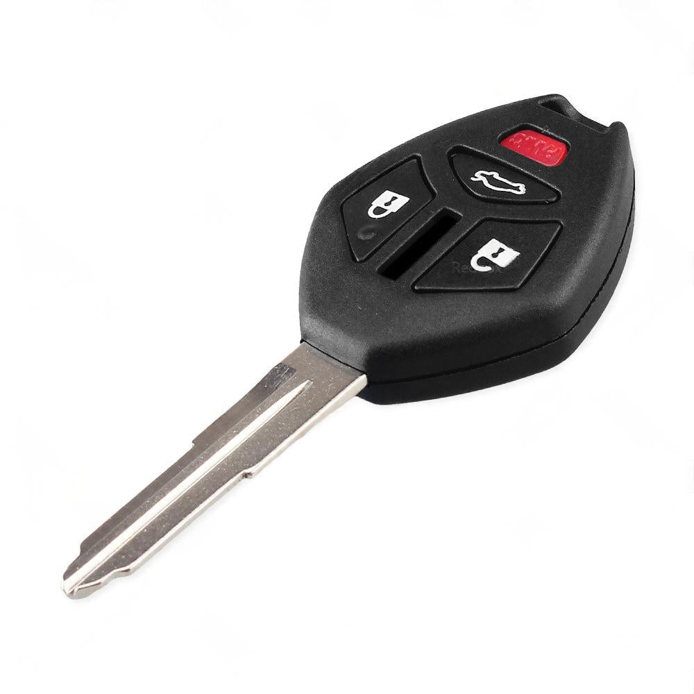 4-Button Complete Remote Key Fob Suitable For Mitsubishi 380 Series 2005-2008.