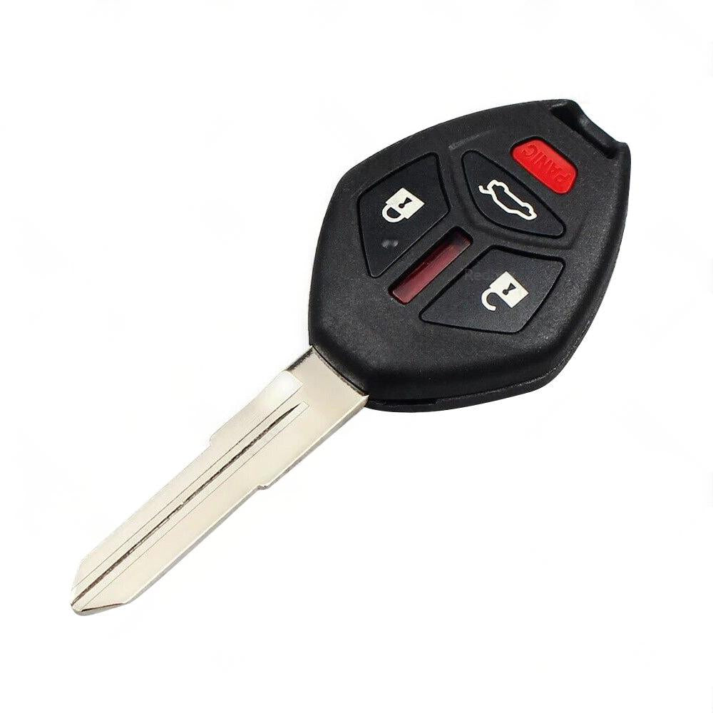 4-Button Complete Remote Key Fob Suitable For Mitsubishi 380 Series 2005-2008.