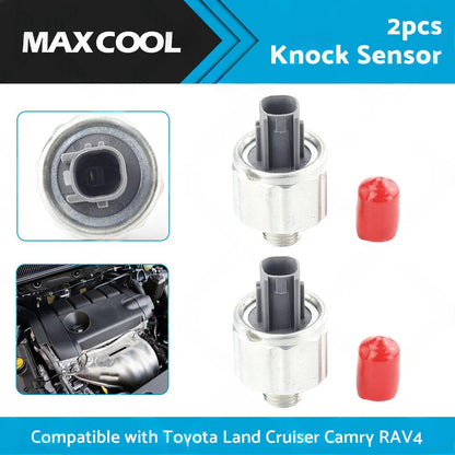 2X Knock Sensor Suitable For Land Cruiser FZJ75 FZJ80 1FZ-FE Lexus LX450 FZJ100.