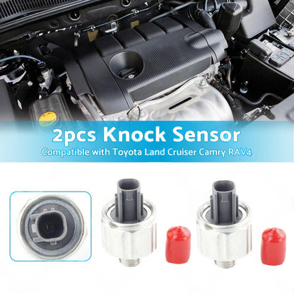 2X Knock Sensor Suitable For Land Cruiser FZJ75 FZJ80 1FZ-FE Lexus LX450 FZJ100.