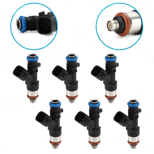 6X Fuel Injector 0280158028 Suitable For Dodge Chrysler 2. 7L 3. 5L V6 04591986AA.