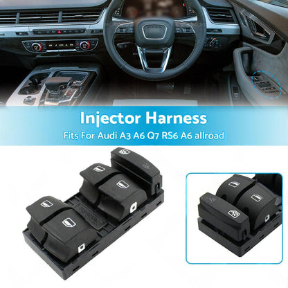 Master Electric Power Window Switch Control Fit For AUDI A3 A6 Q7 RS6 A6 allroad.