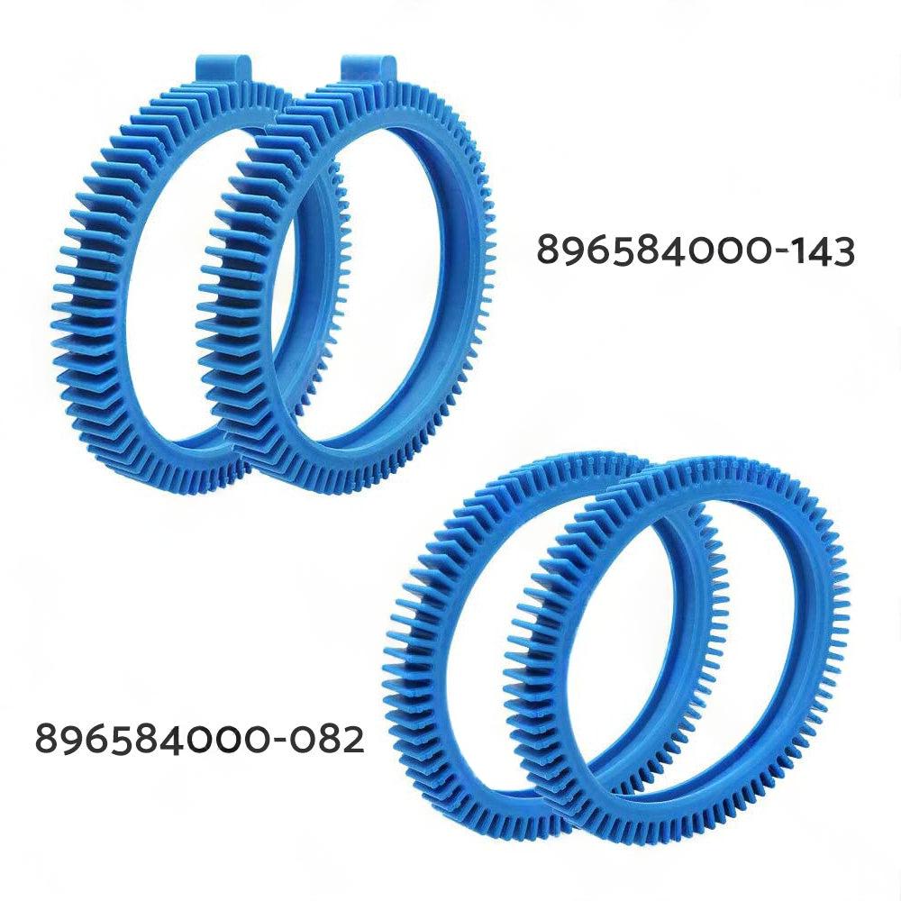 4pcs Front Tire  Standard Back Tyres For Pool Cleaner or Hayward Aquanaught.