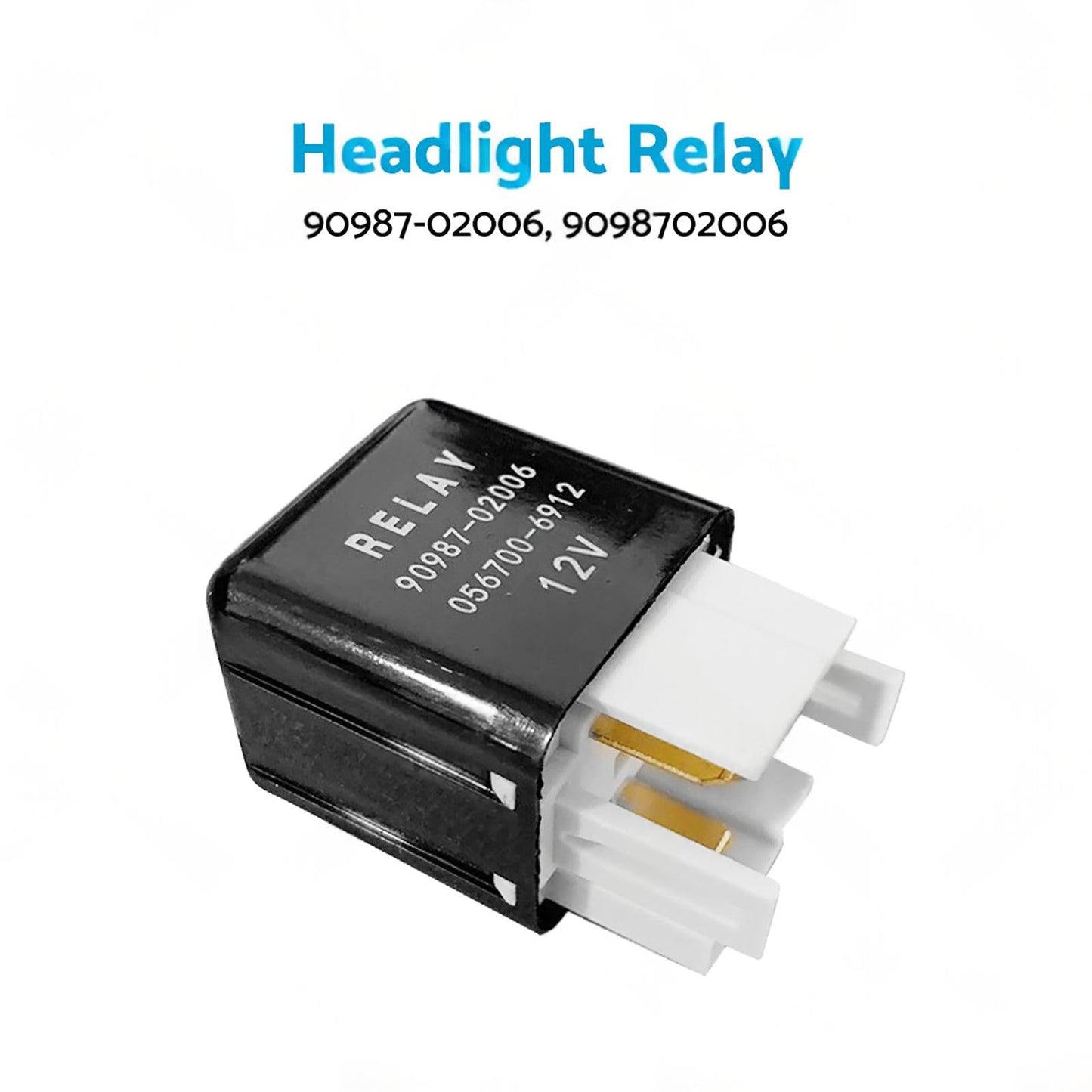 Headlight Relay 12V 4 Pins 90987-02006 Suitable For Toyota Landcruiser 60 70 80.