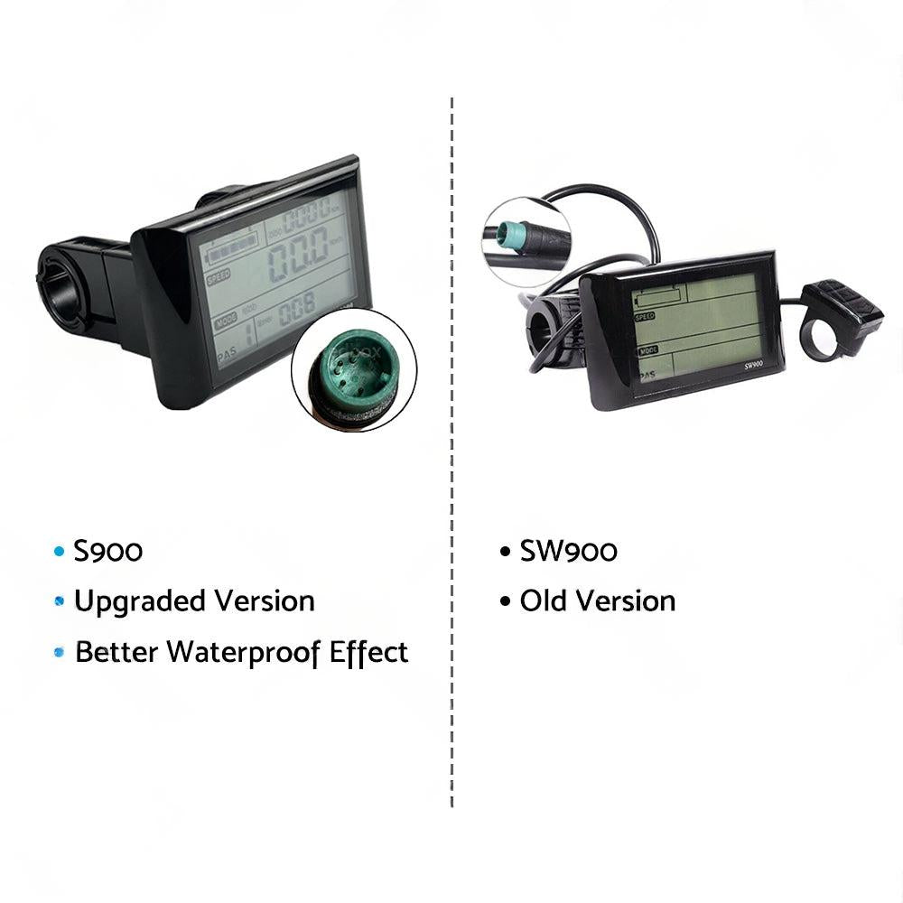 Ebike S900 LCD Displays Control Electric Bicycle Speed Meter Speedometer.