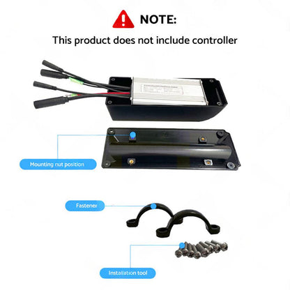 Electric Bicycle Controller Box Case For E-Bike Ebike Extra-Large Conversion.