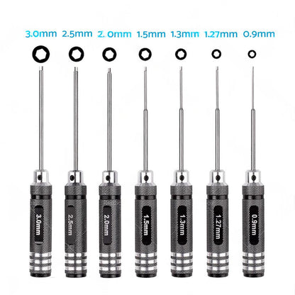 Hex Nut Screwdriver Set Repair Tool Kit for RC Traxxas Car Helicopter Boat Drone.