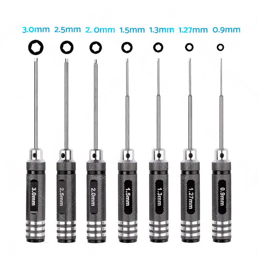 Hex Nut Screwdriver Set Repair Tool Kit for RC Traxxas Car Helicopter Boat Drone.