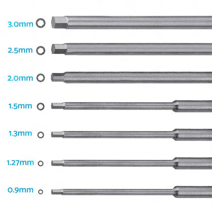 Hex Nut Screwdriver Set Repair Tool Kit for RC Traxxas Car Helicopter Boat Drone.