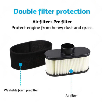 Air  and  Pre Filter Suitable For Kawasaki FS481 FS730V  and  Toro Mowers 11013-7049.