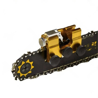 Portable Chainsaw Sharpener Jig Manual Chainsaw Sharpening with Sharpening Heads.