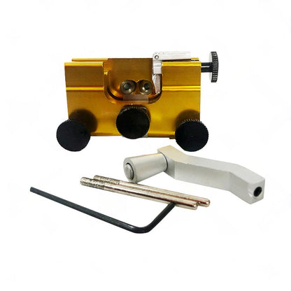 Portable Chainsaw Sharpener Jig Manual Chainsaw Sharpening with Sharpening Heads.