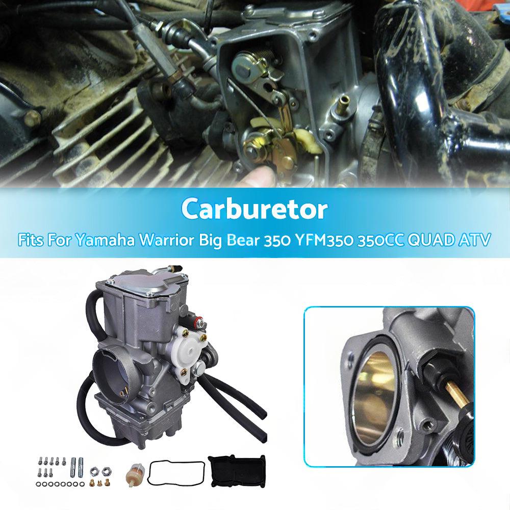 Carburetor Suitable For Yamaha Warrior / Big Bear 350 YFM350 350CC 1987-2004 Quad ATV.