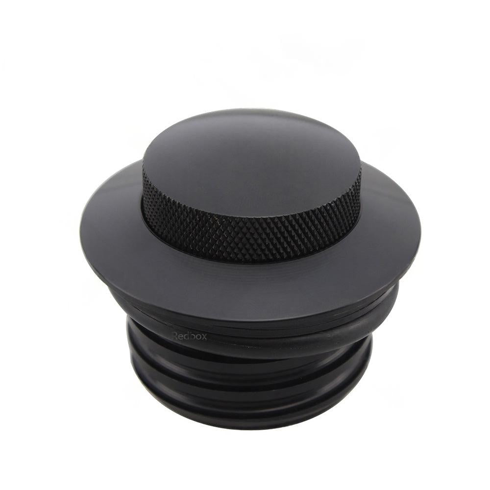 Black Flush Gas Tank Cap Fuel Cover Fit For Harley Touring Sportster XL883 1200.