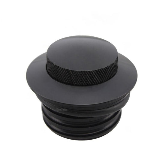 Black Flush Gas Tank Cap Fuel Cover Fit For Harley Touring Sportster XL883 1200.