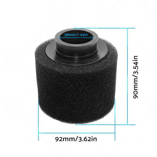 38mm Foam Pod Air Filter Cleaner 125cc 140cc PIT PRO Quad Dirt Bike ATV Buggy.