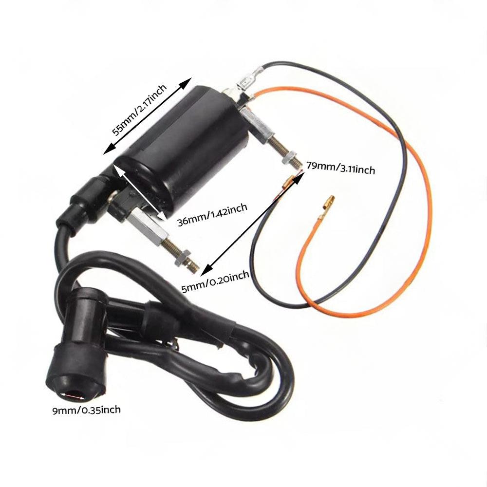 Ignition Coil Fit For Kawasaki BAYOU 300 KLF 300 KLF300C 1986-2004 ATV Quad Bike.