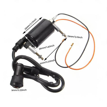 Ignition Coil Fit For Kawasaki BAYOU 300 KLF 300 KLF300C 1986-2004 ATV Quad Bike.