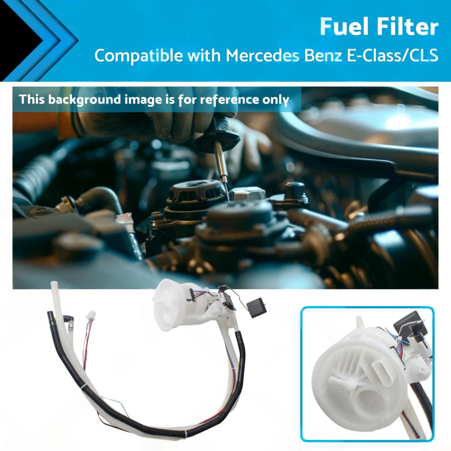 Fuel Filter Suitable for Mercedes C219 W211 S211 CLS 350 500 E350 A2114703994.