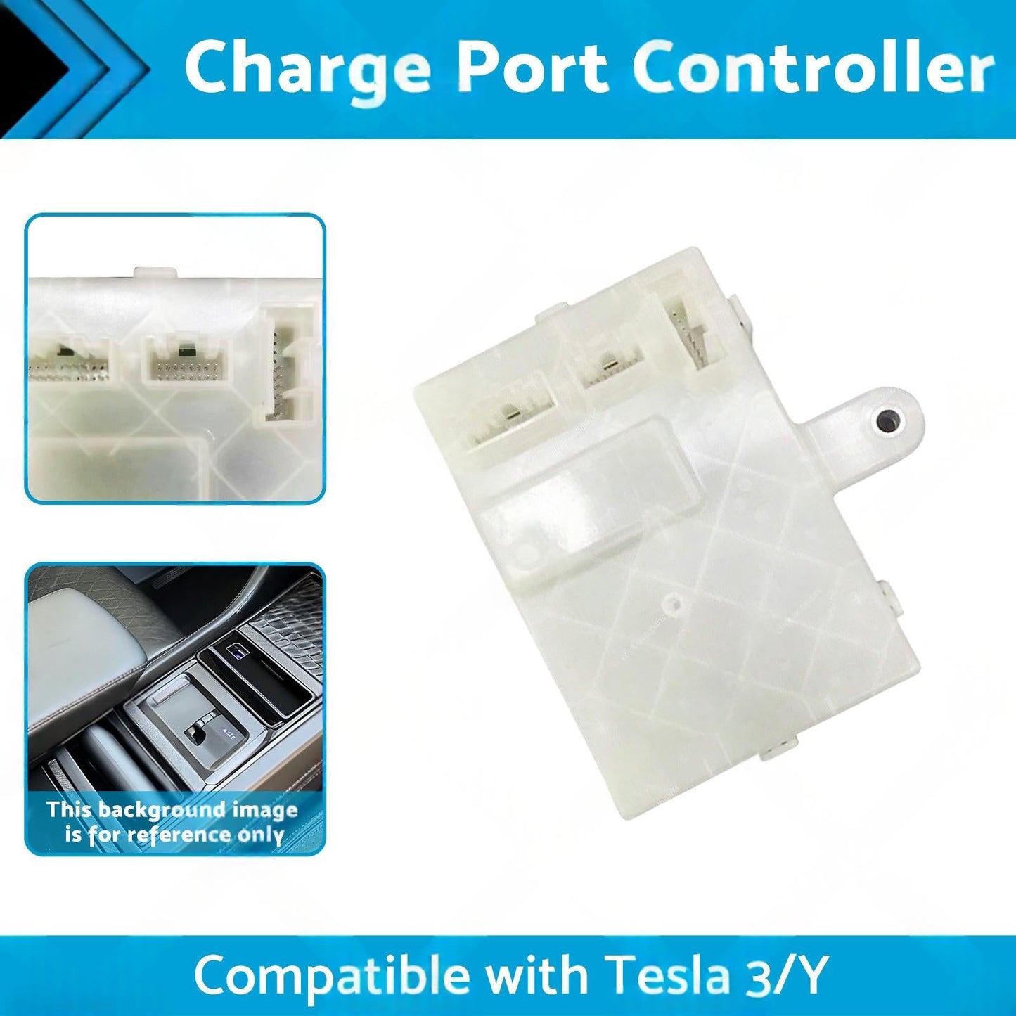New Charge Port Controller Suitable for Tesla 3 or Y 2017-2023 1537264-00-B.