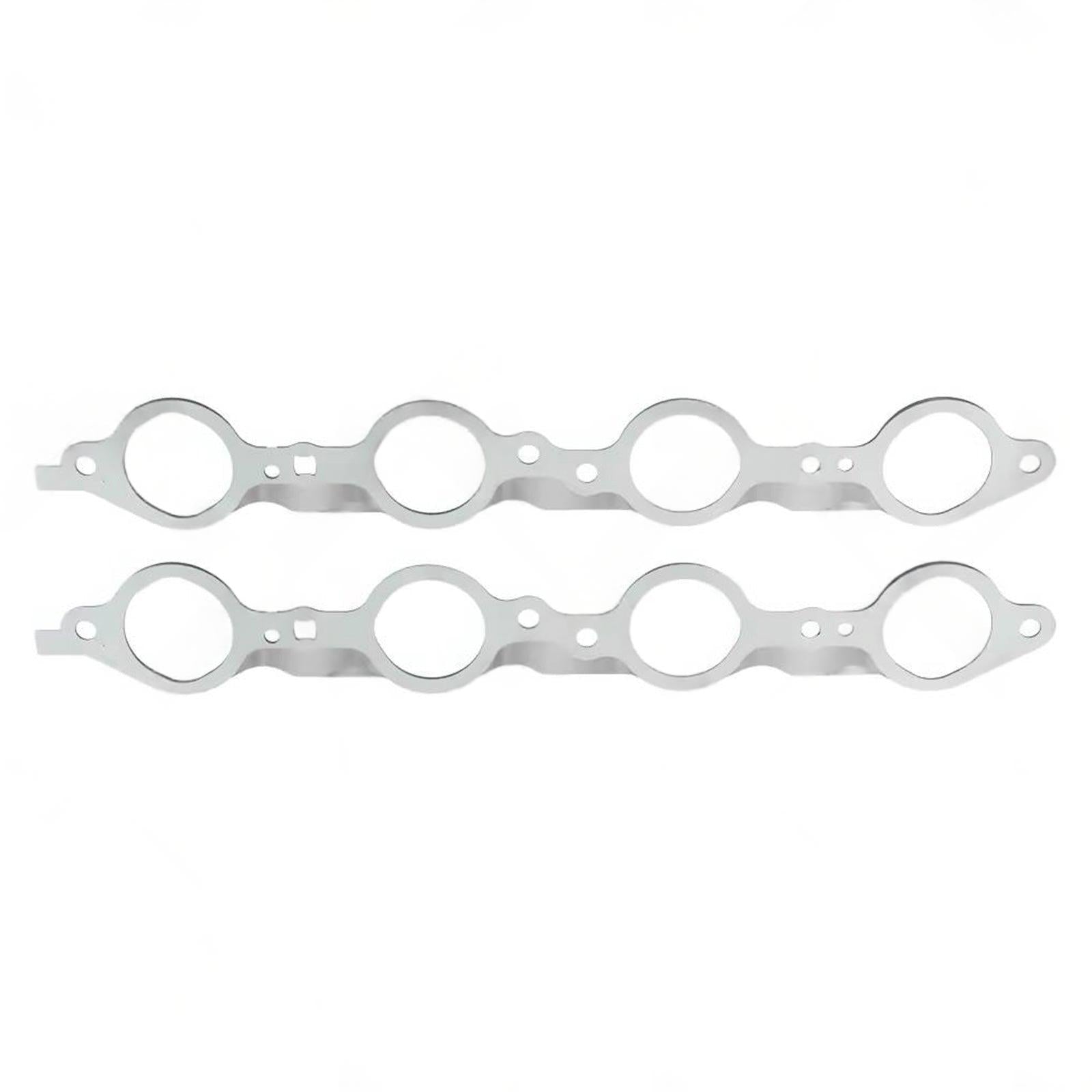 2PCS Exhaust Manifold Gasket Multi-Layer Steel Header Suitable For LS1 LS3 LSX.
