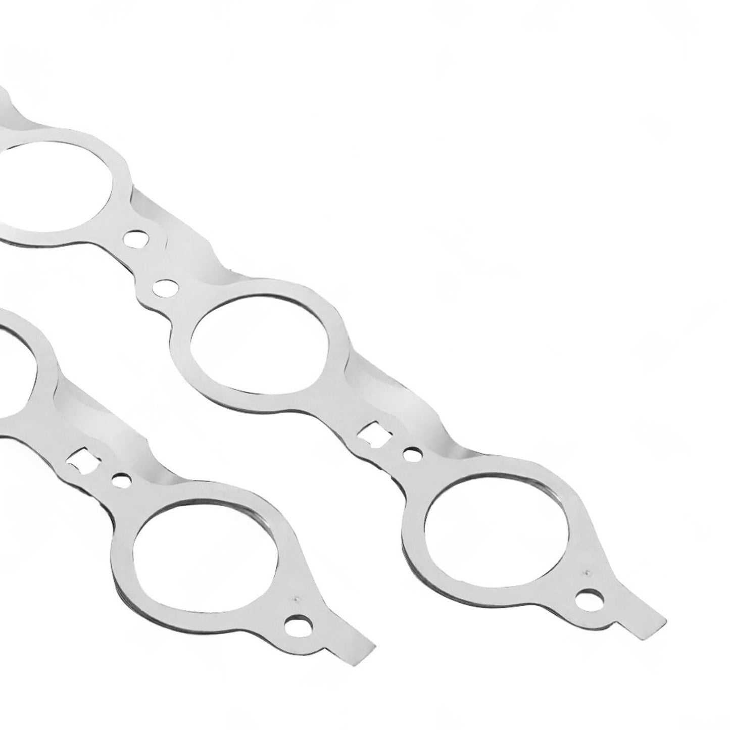 2PCS Exhaust Manifold Gasket Multi-Layer Steel Header Suitable For LS1 LS3 LSX.