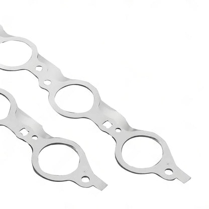 2PCS Exhaust Manifold Gasket Multi-Layer Steel Header Suitable For LS1 LS3 LSX.