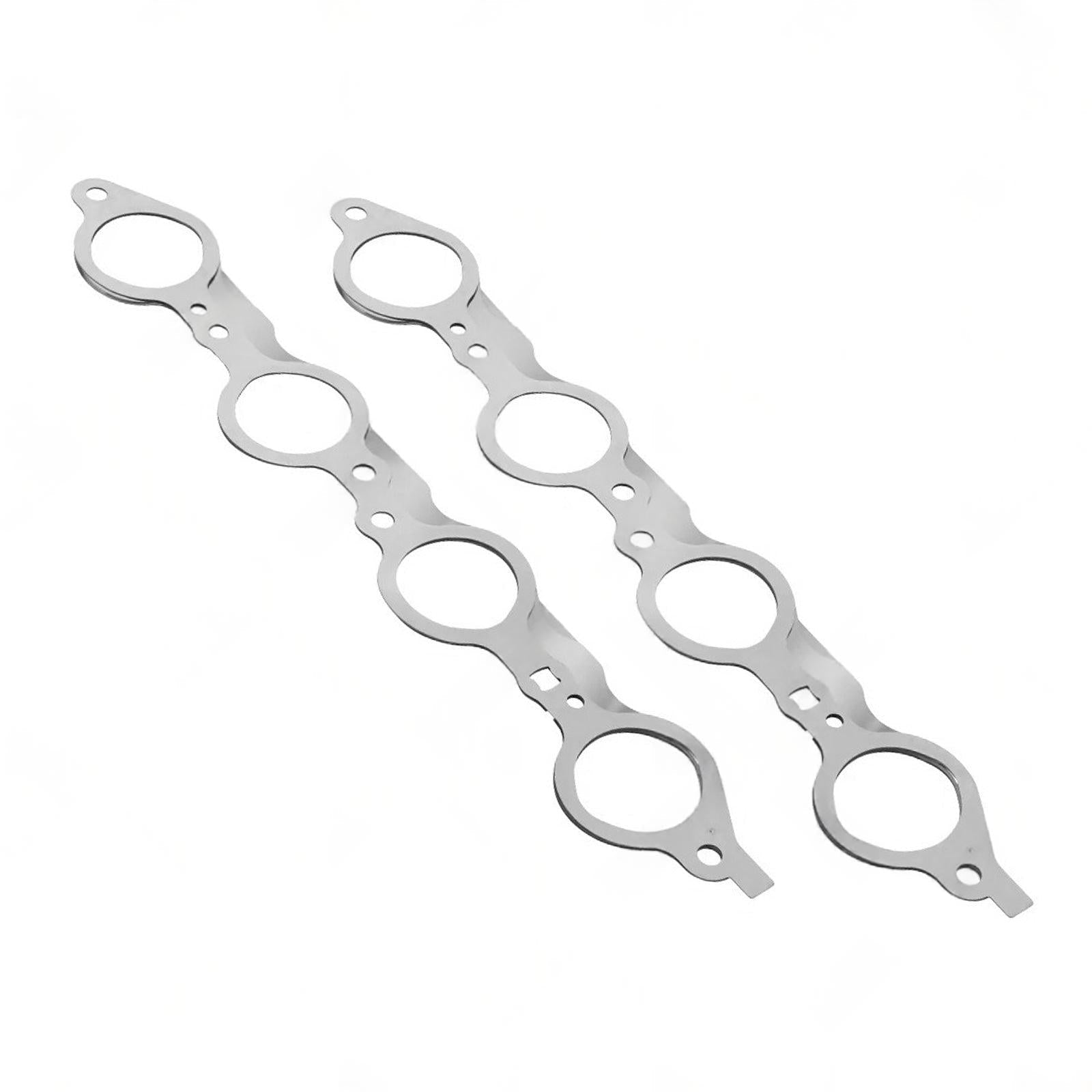 2PCS Exhaust Manifold Gasket Multi-Layer Steel Header Suitable For LS1 LS3 LSX.