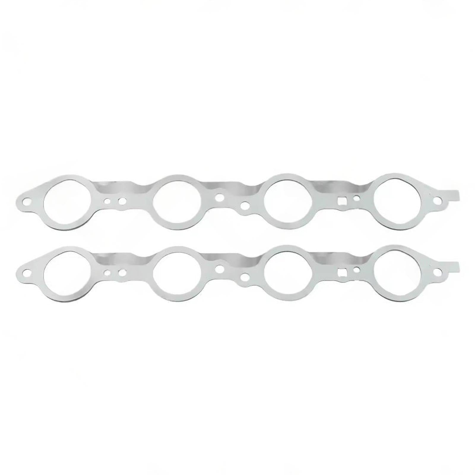 2PCS Exhaust Manifold Gasket Multi-Layer Steel Header Suitable For LS1 LS3 LSX.
