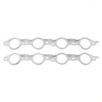 2PCS Exhaust Manifold Gasket Multi-Layer Steel Header Suitable For LS1 LS3 LSX.