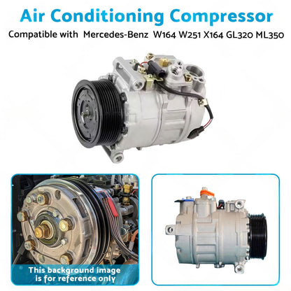 Air Conditioning Compressor Suitable for Mercedes-Benz GL320 W164 W251 X164.