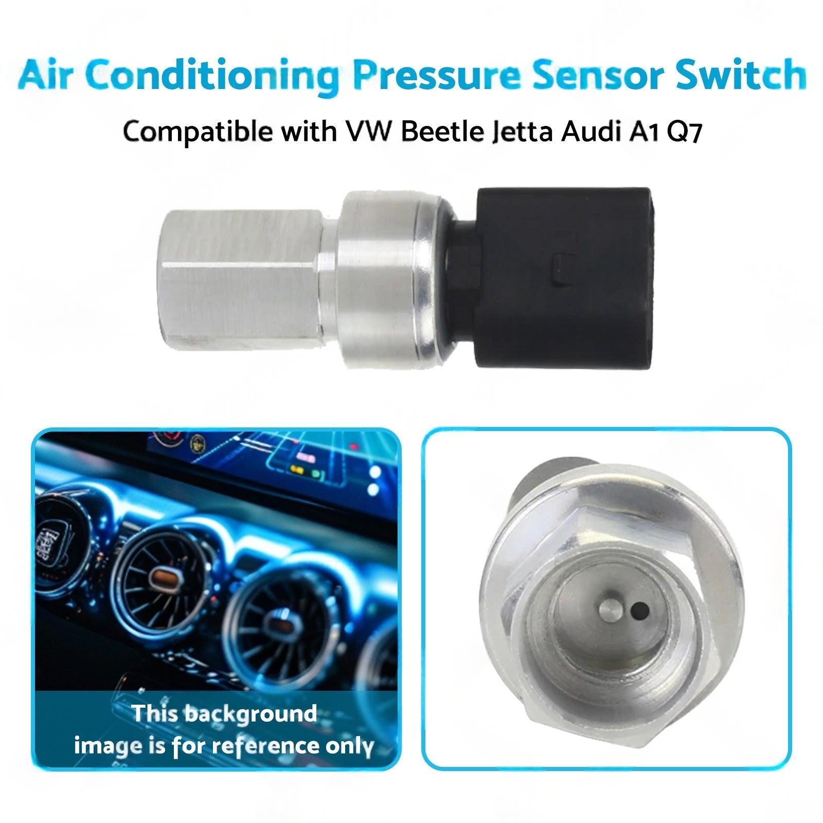 Air Conditioning Pressure Sensor Switch 1K0959126E Suitable For VW Audi A3 S3 Q3.