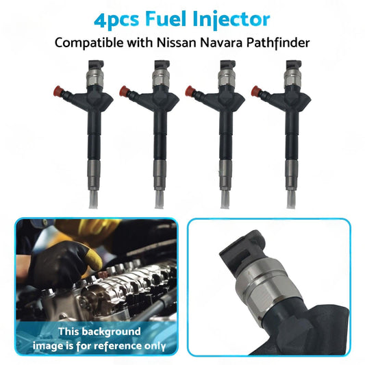 4x 095000-5650 Diesel Injector Suitable for Nissan Navara Pathfinder 095000-5655.