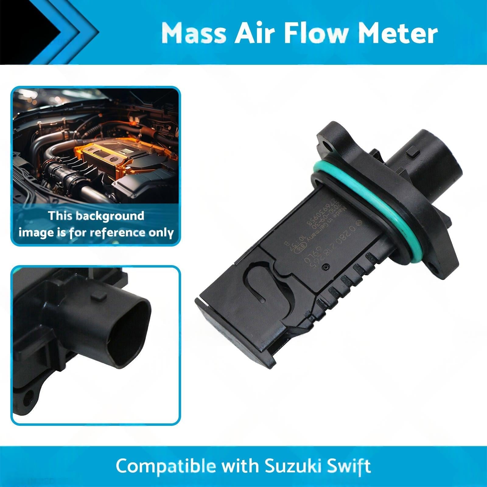 New Mass Air Flow Meter Suitable For Suzuki FZ SWIFT 1. 4L K14B 2 or 11-6 or 17 MAF AFM.