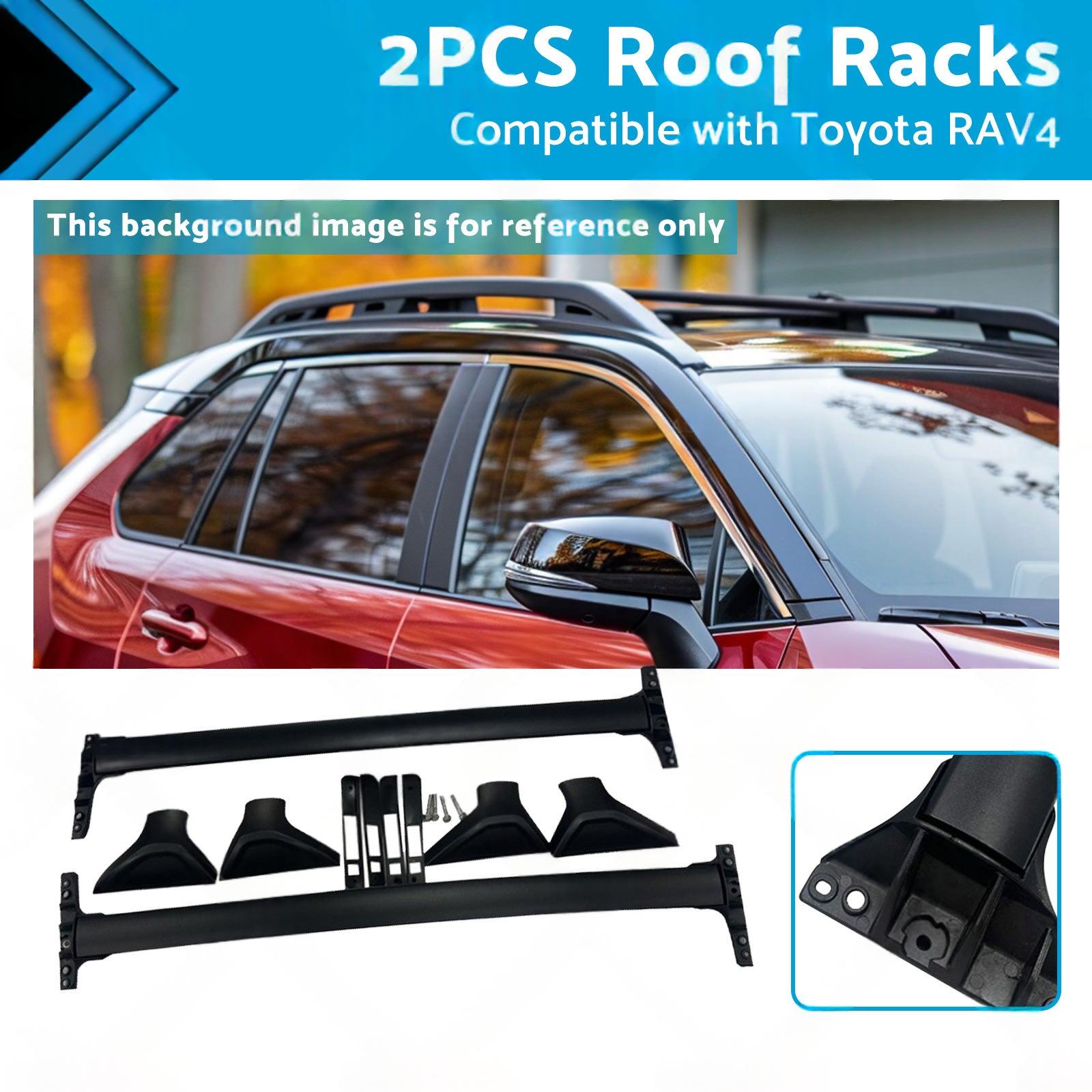 2PCS Roof Racks  or Roof Cross Bars Suitable for Toyota RAV4 2019-2023.