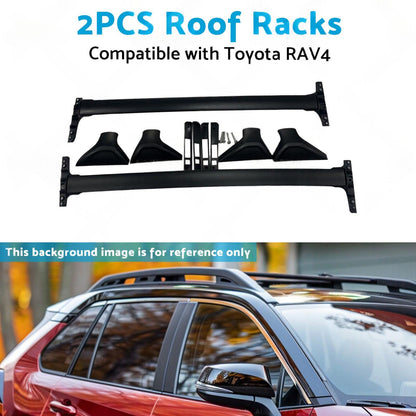 2PCS Roof Racks  or Roof Cross Bars Suitable for Toyota RAV4 2019-2023.