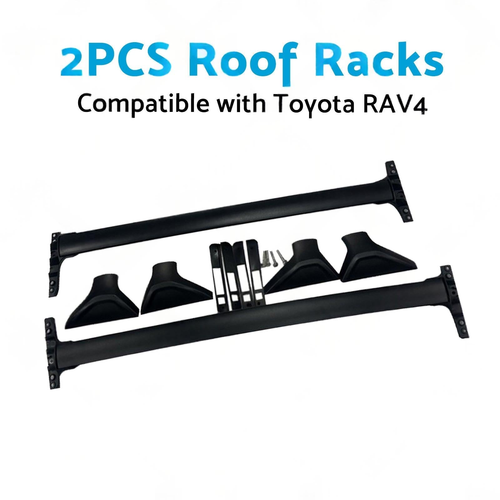 2PCS Roof Racks  or Roof Cross Bars Suitable for Toyota RAV4 2019-2023.