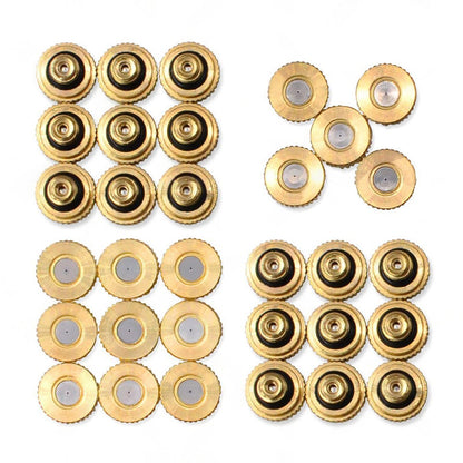 50x Brass Misting Nozzles 0.024 inch Suitable For Cooling System Water Mister Sprinkle.